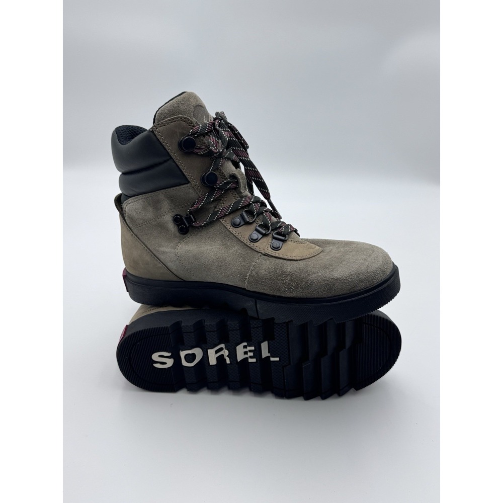 Sorel Joan of Arctic Next Lite Hiker Boots Grey Women's 7 Used Once EUC Lace Up